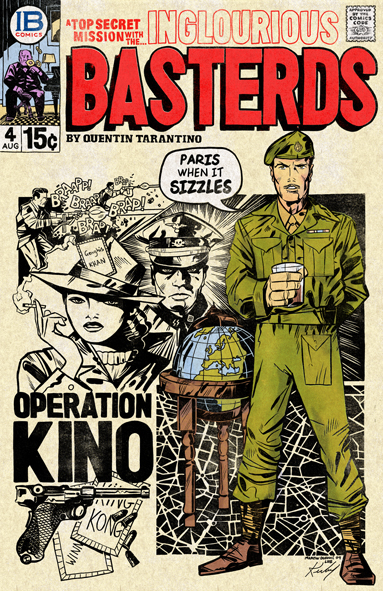Illustration for article titled In an Alternate Universe, Inglouirous Basterds is Already a Comic